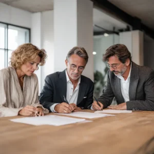 Cómo dividir un inmueble heredado entre varios herederos